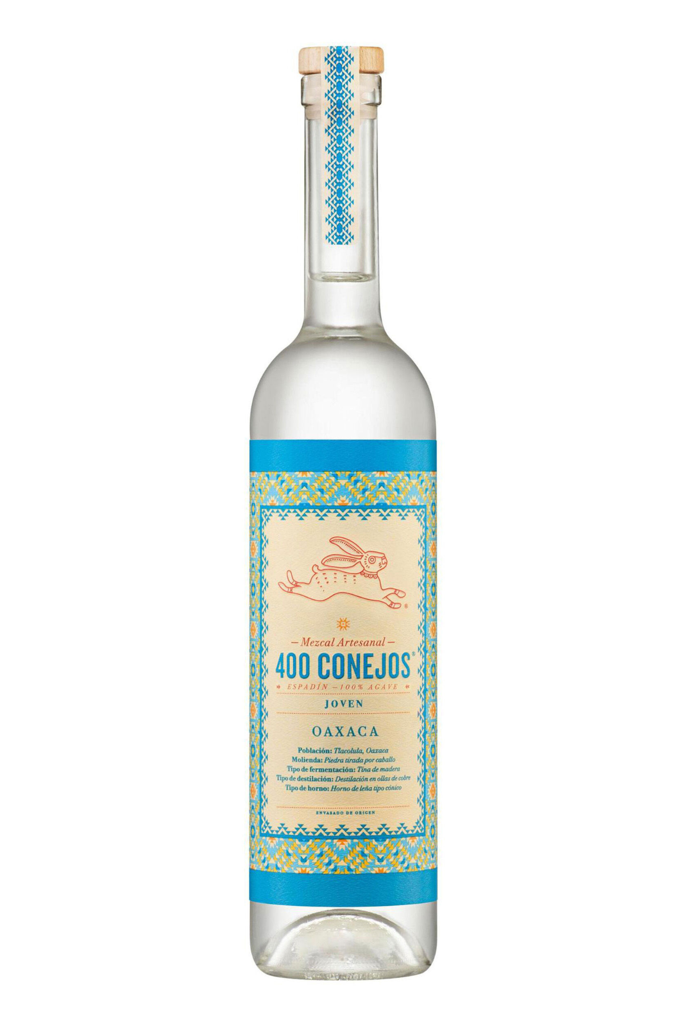 Mezcal Artesanal 400 Conejos Espadín 750ml