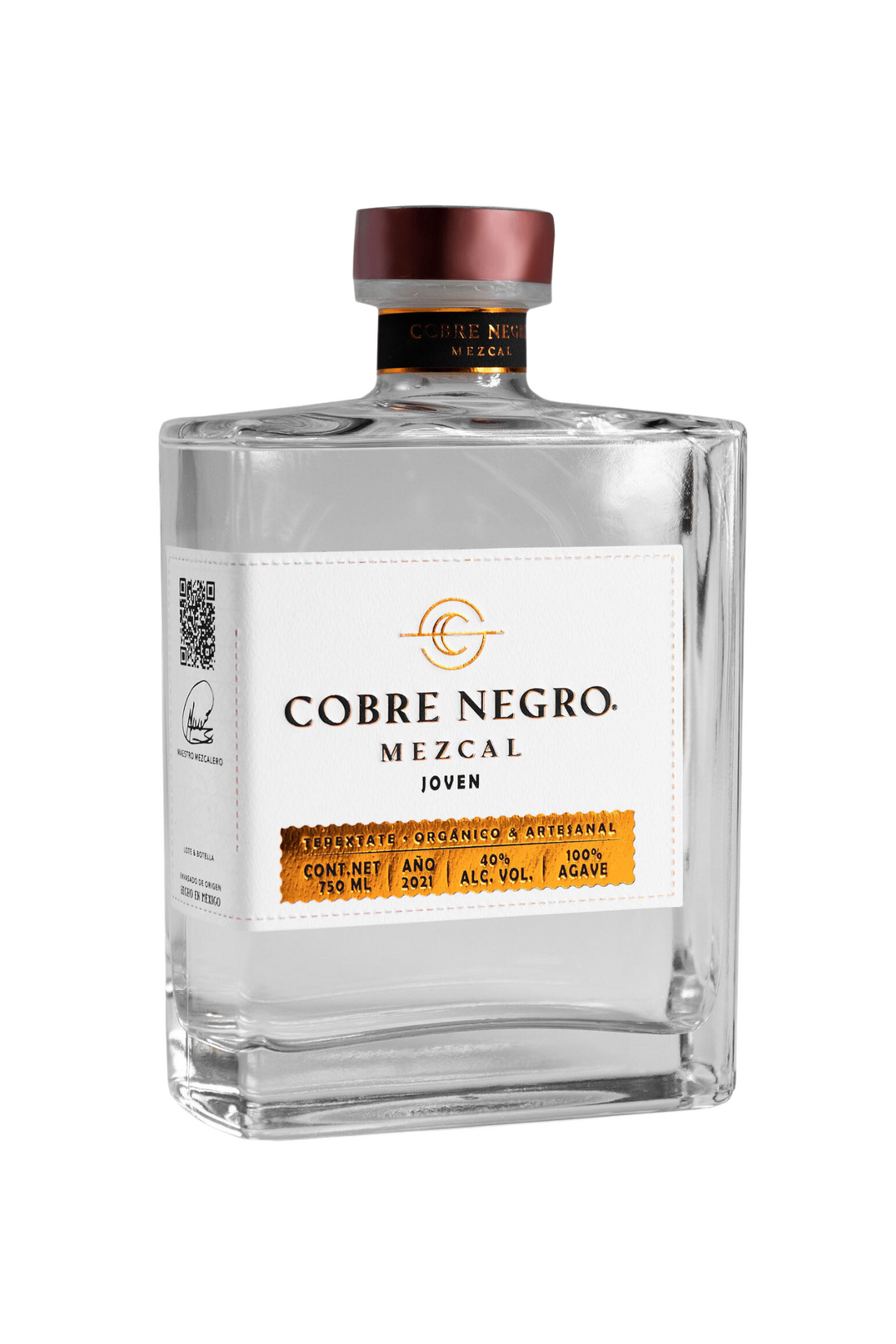 COBRE NEGRO® Artisanal Mezcal Young Tepextate 750ml