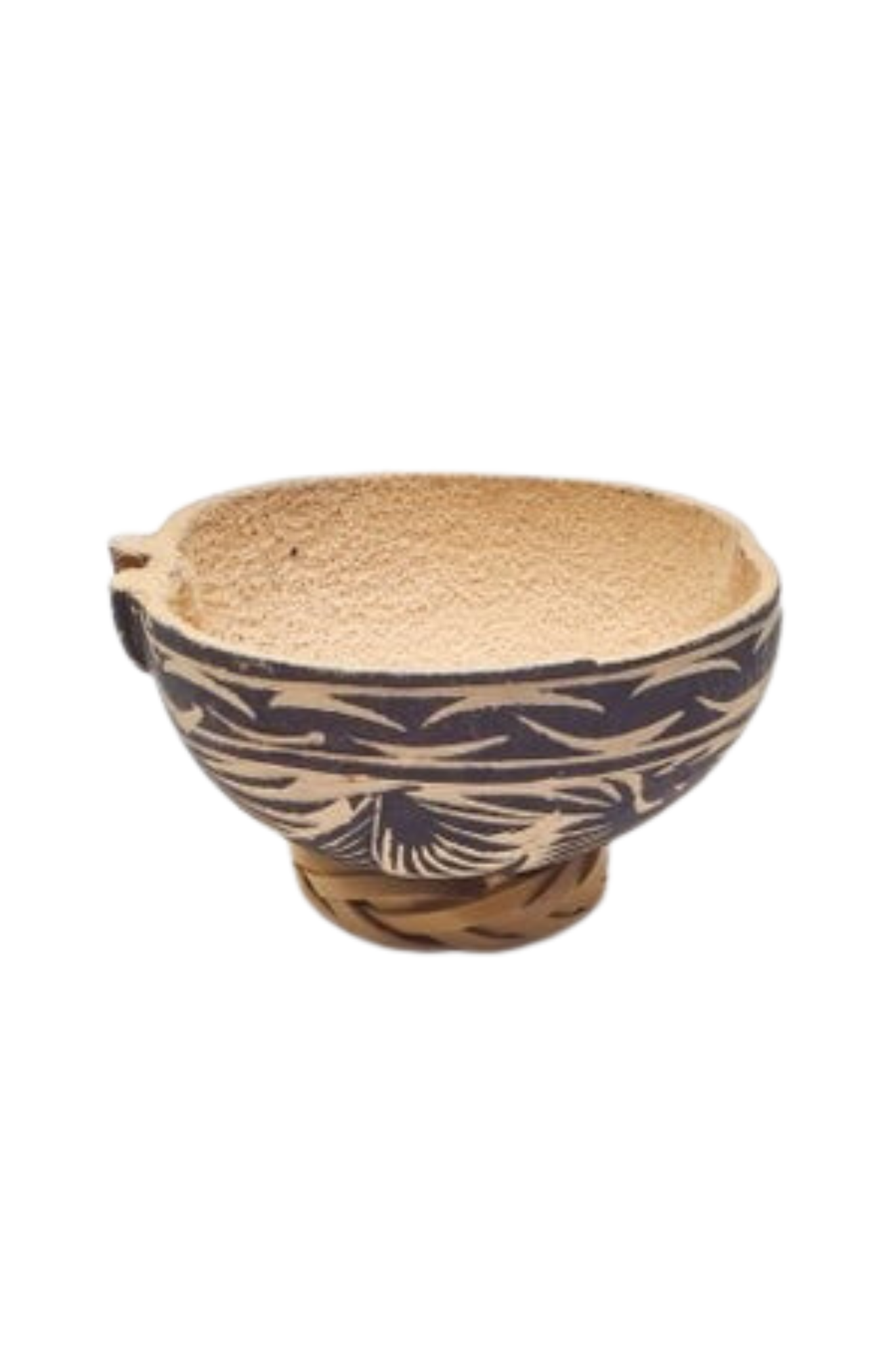 &quot;Jícara&quot; (Gourd shell cup) with its base (Set of 2 pairs)