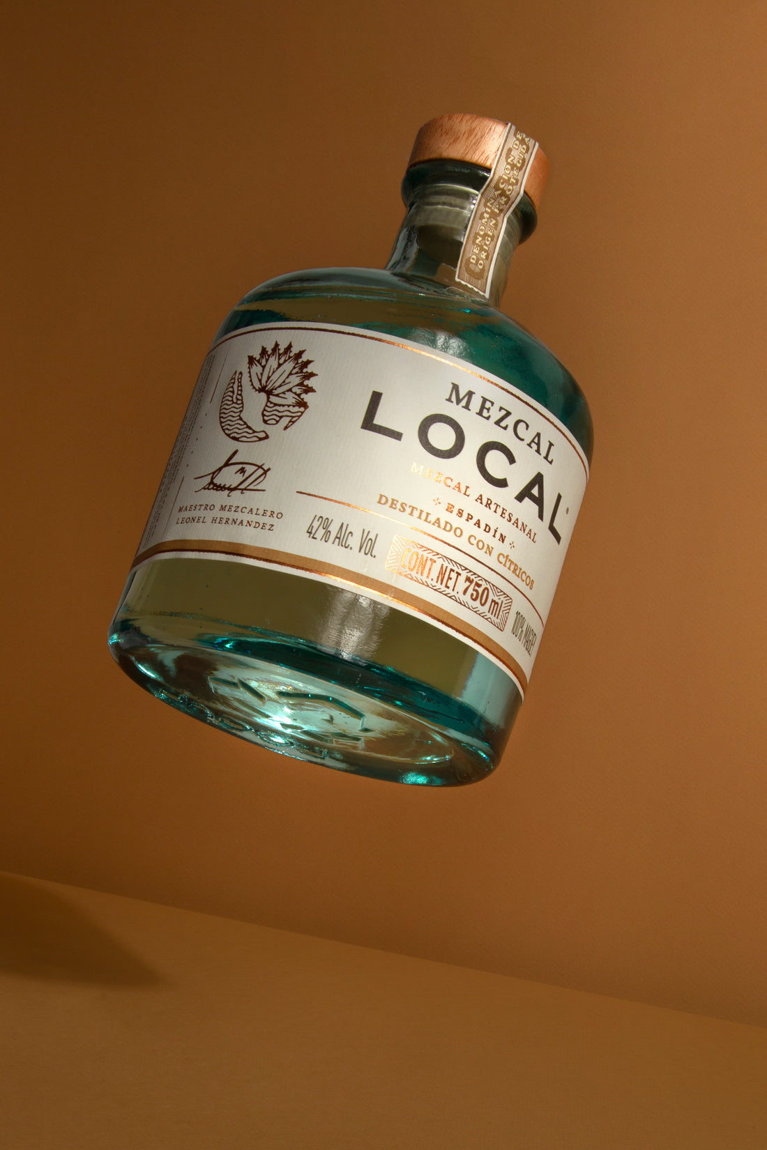 MEZCAL LOCAL® Artisanal Mezcal Espadín Distilled with Citrus Fruits 750ml