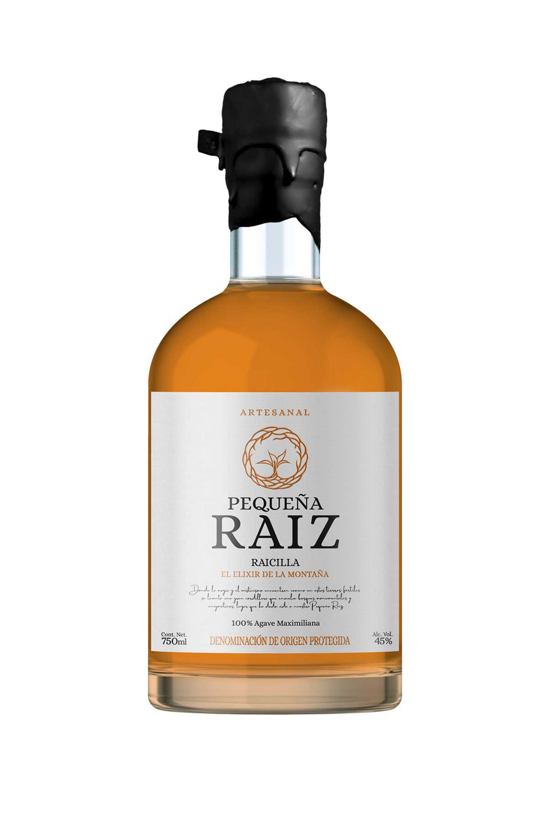 PEQUEÑA RAIZ® (formerly LAS RUINAS) Artisanal Raicilla Aged 750ml