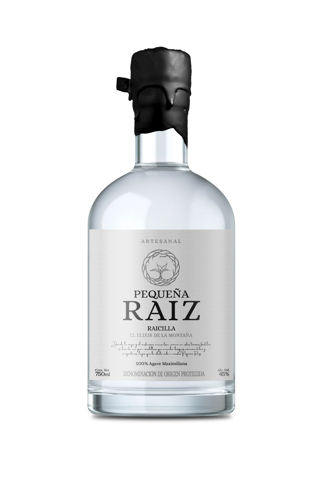 PEQUEÑA RAIZ® (formerly LAS RUINAS) Artisanal Raicilla Unaged 750ml