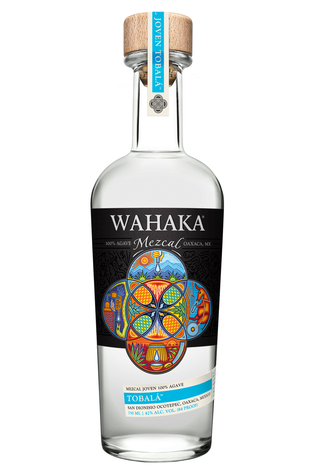 Mezcal Artesanal WAHAKA Tobalá 750ml